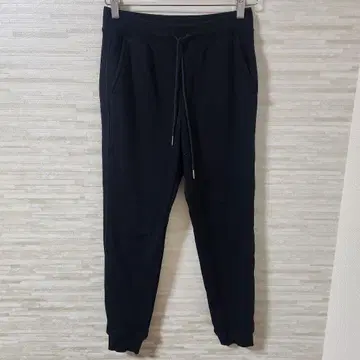 [M] 유니클로 2024년 제작 히트텍 보아 스웨트 팬츠 블랙