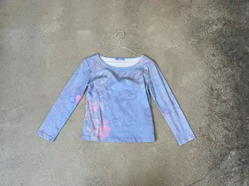 igusa 193 FROST 3/4 SLEEVE TOP