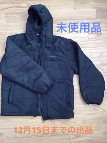 [ 미사용품 ] Champion 블랙 다운 자켓 M