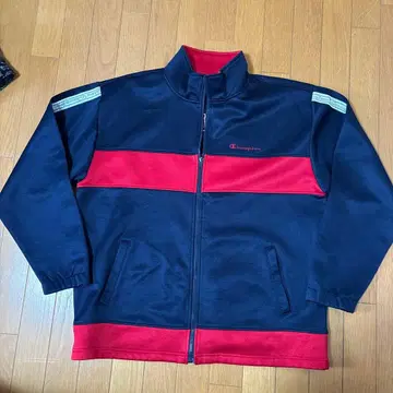 Champion 트랙 자켓 XL 네이비/레드