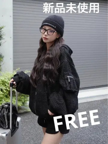 미사용 새상품 다리치 트위드 카고 셋업 F