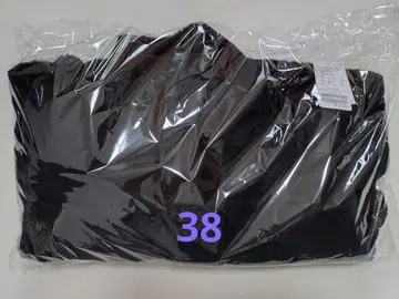 택 포함 새상품 FRAMeWORK 울 보아 스탠드 블루종 네이비 38