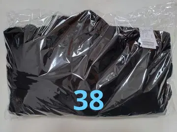 택 포함 새상품 FRAMeWORK 울 보아 스탠드 블루종 네이비 38