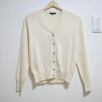 23구 Vingt-Trois 파인얀 가디건 38 아이보리 화이트