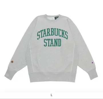 STARBUCKS STAND by BEAMS Champion 맨투맨