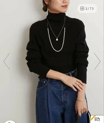 스위스 오가닉 코튼 터틀넥 풀오버 relume