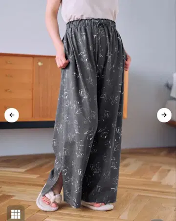 [ YUNA SHEEP ] Lily 라인 플라워 팬츠