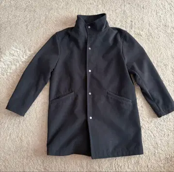 B.S.T. 블랙 체스터 코트 XL