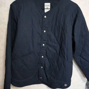 오시발 퀼팅 자켓 네이비 사이즈 1