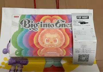 LABUBU POP MART Big into Energy 봉제 인형