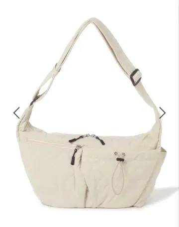 [인체공학적으로 생각했다!] 에서 즐거워지는 나일론 퀼트 숄더 아이보리