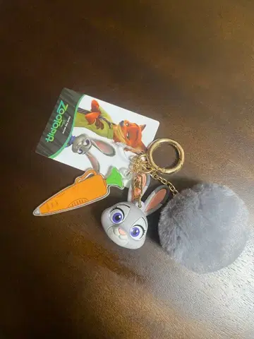 시마무라 주토피아 주디 팝스 입체 참 키링