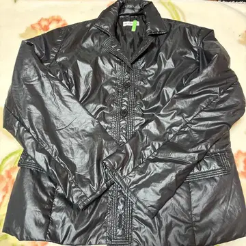 빅 사이즈 NOMA 블랙 퀼팅 자켓 13호