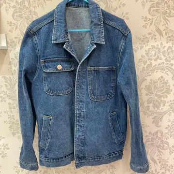 인디고 블루 M 사이즈 데님 자켓