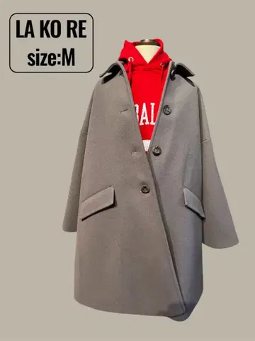 LA KO RE 오버사이즈 코트 M 사이즈