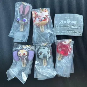 주토피아 아이스캔디 참 5종