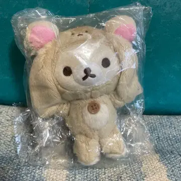 코리락쿠마 롭이어 토끼 봉제 인형 키링 산엑스