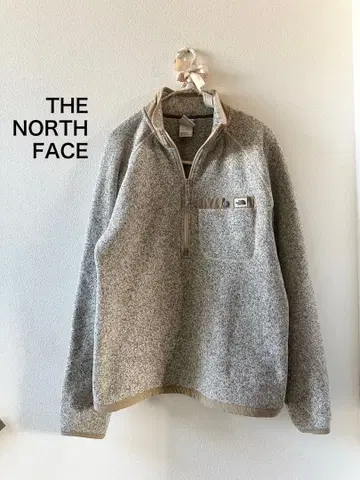 THE NORTH FACE 하프 지퍼 속기모 트레이닝복