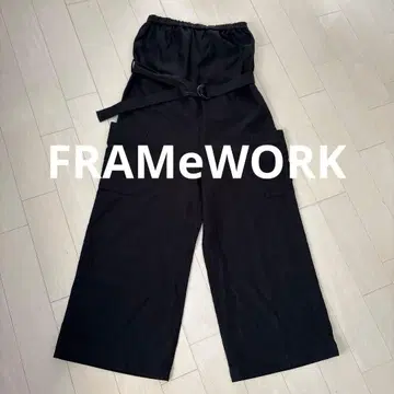 프레임워크 FRAMeWORK 뷔스티에 올인원 린넨 허리 벨트