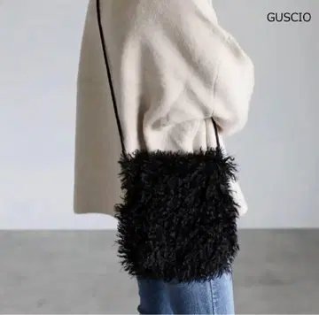 GUSCIO 푸들 퍼 백