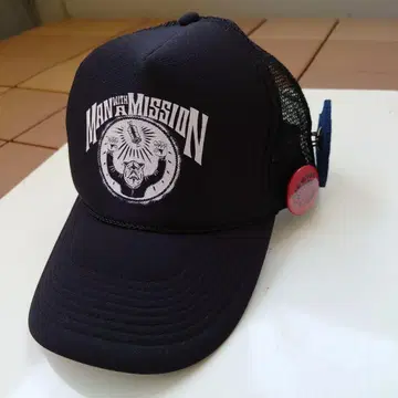MAN WITH A MISSION 메쉬 캡 블랙