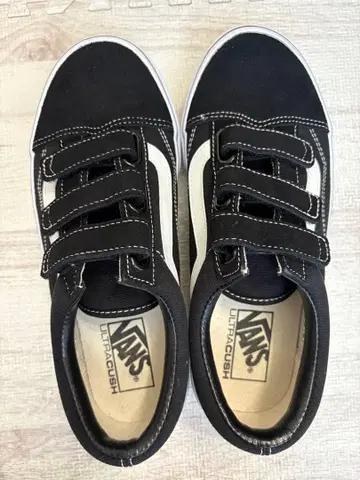 vans 스니커즈 벨크로 블랙