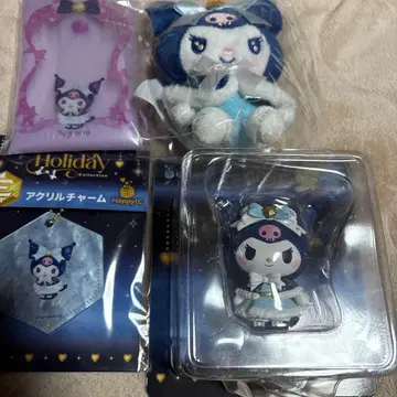 산리오 해피 복권 쿠로미 피규어 봉제 인형 참