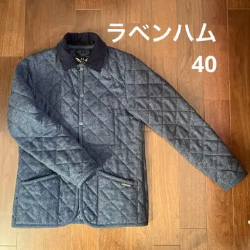 라벤햄 퀼팅 자켓 40 네이비