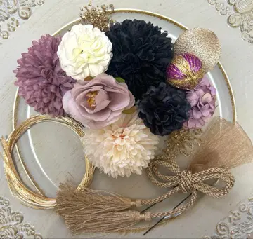 개성파 성인식 졸업식 시치고산 사전 촬영 머리 장식