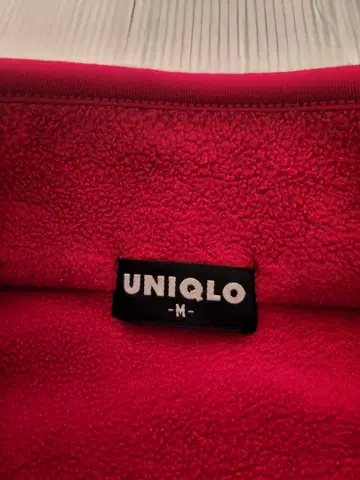 올드 유니클로 네이비 택 하프 ZIP 플리스 good 컬러 M