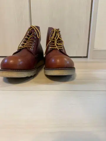 HAWKINS HL40011 플레인토 워크 부츠 브라운 26.5cm