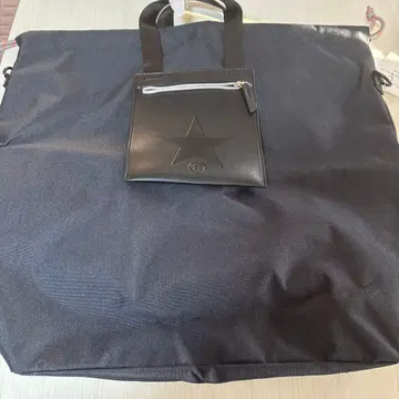 새상품 컨버스 도쿄 2way 백 블랙 스타 엠보싱