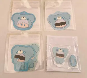 주술회전 세가 럭키 쿠지 고죠 사토루 시부야 사변 하구하구미! 4종