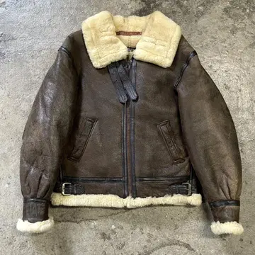 AVIREX 아비렉스 B-3 플라이트 자켓 36 무스탕