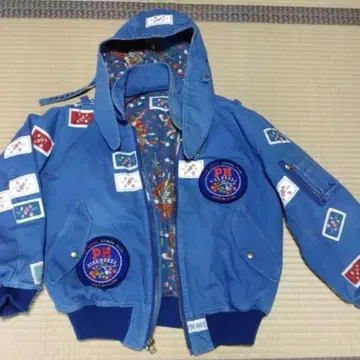 핑크하우스 충전솜 블루종