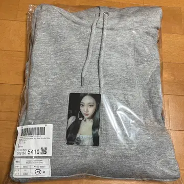 aespa x ZOZOTOWN 콜라보 후드티 닝닝 트레이딩 카드 포함