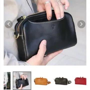 PORCO ROSSO 스퀘어 클러치 숄더