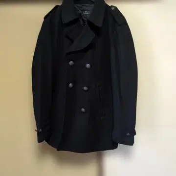 PS.Paul Smith 캐시미어 혼방 블랙 충전솜 코트