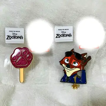 주토피아 2 시마무라 브로치 2개 세트