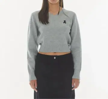Rest & Recreation 크롭 니트 풀오버