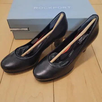 ROCKPORT 블랙 하이힐 22.0cm