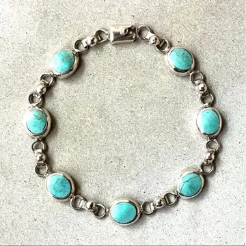 터콰이즈 실버 팔찌 silver925