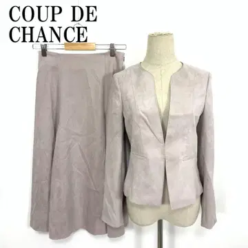 LA8925 택 포함 새상품 쿠 드 샹스 스커트 수트 그레이 36 38