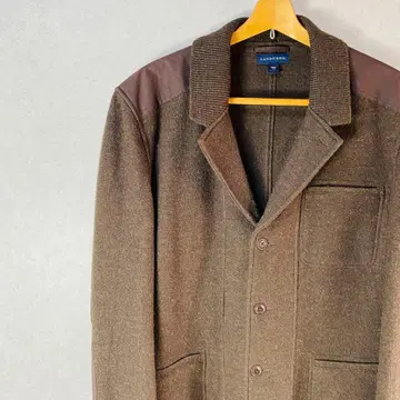 Lands' End 브라운 테일러드 자켓