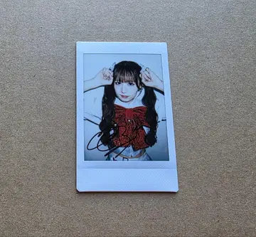 타치바나 코토미 CANDY TUNE 친필 사인 폴라로이드