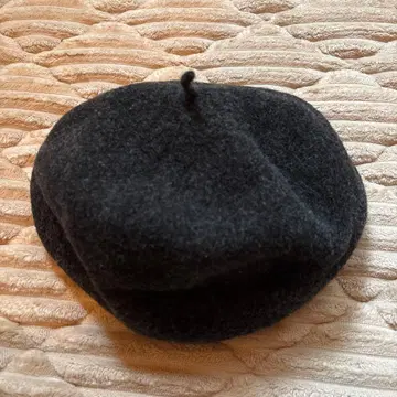 ca4la 울 베레모 다크 그레이