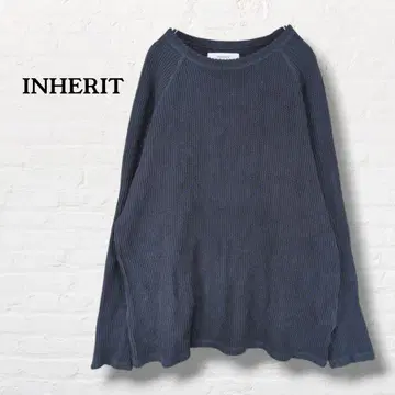 인헤릿 크루넥 긴팔 니트 [ M ] 네이비