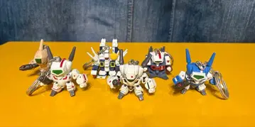 당시 귀한 마크로스 키링 6체 세트 발키리