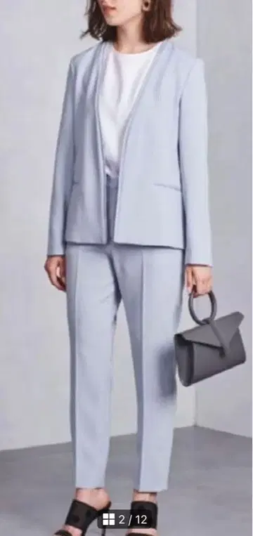 UNITED ARROWS UBCB TA/P 블루 그레이