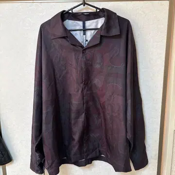 패턴 셔츠 거의 새상품